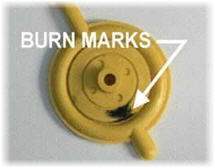 injection molded burn marks
